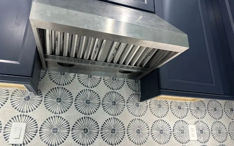PowerOn Appliance Repair Service technician installed vent hood over the range