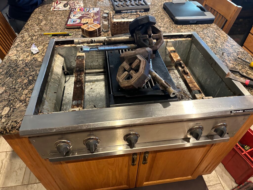 Cooktop repair