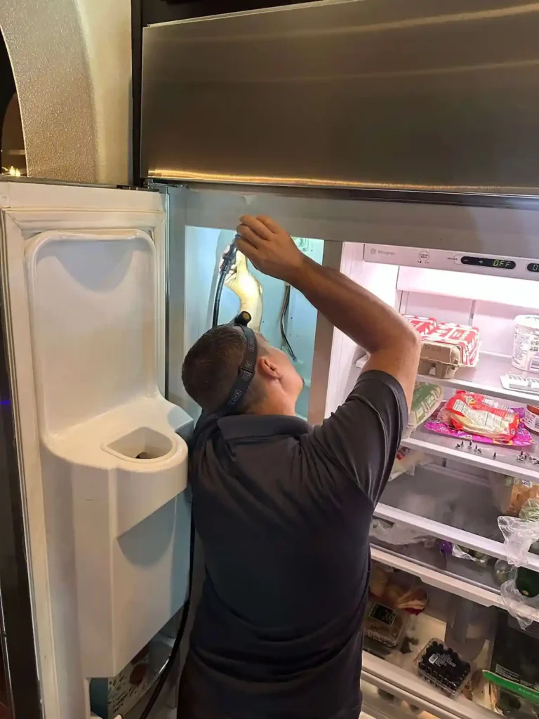 GE freezer repair, Woodlands, TX
