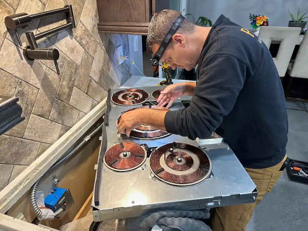 Induction Kitchenaid cooktop repair
