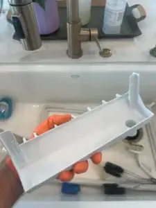 KitchenAid ice machine water collector after cleaning