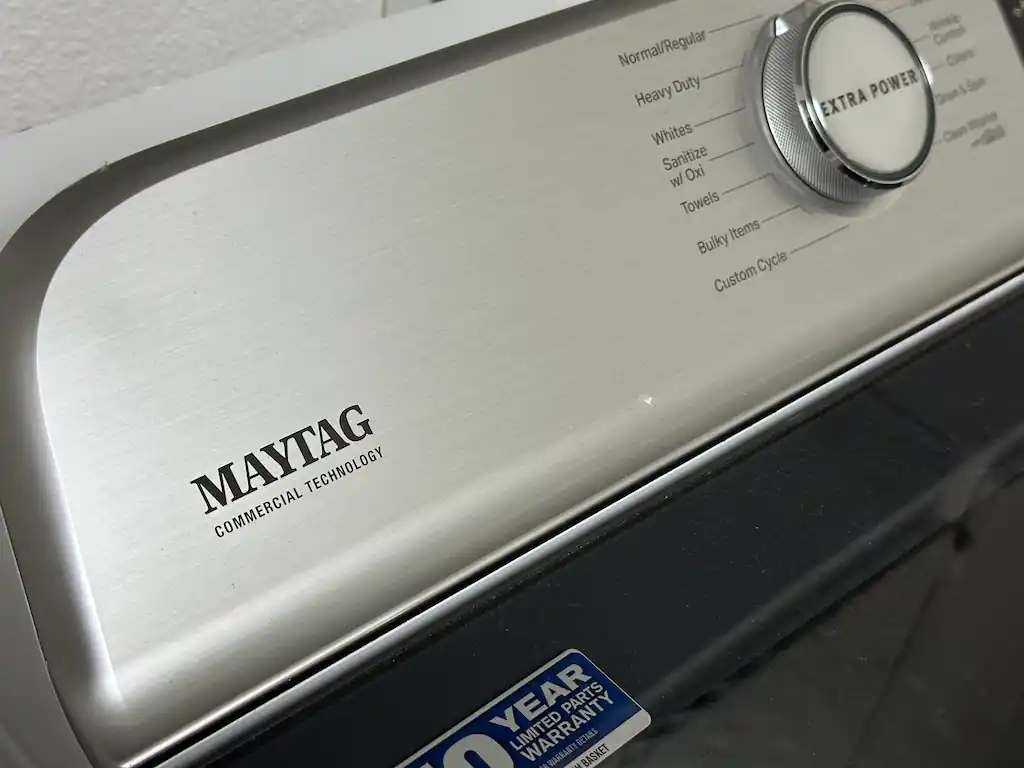 maytag washing machine