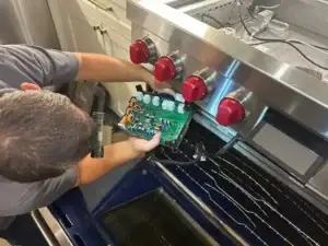 Wolf Range PCB replacement process