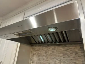 Thermador vent hood after repair