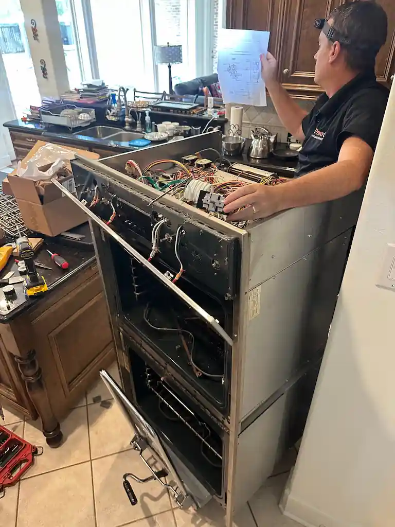Viking double oven repair